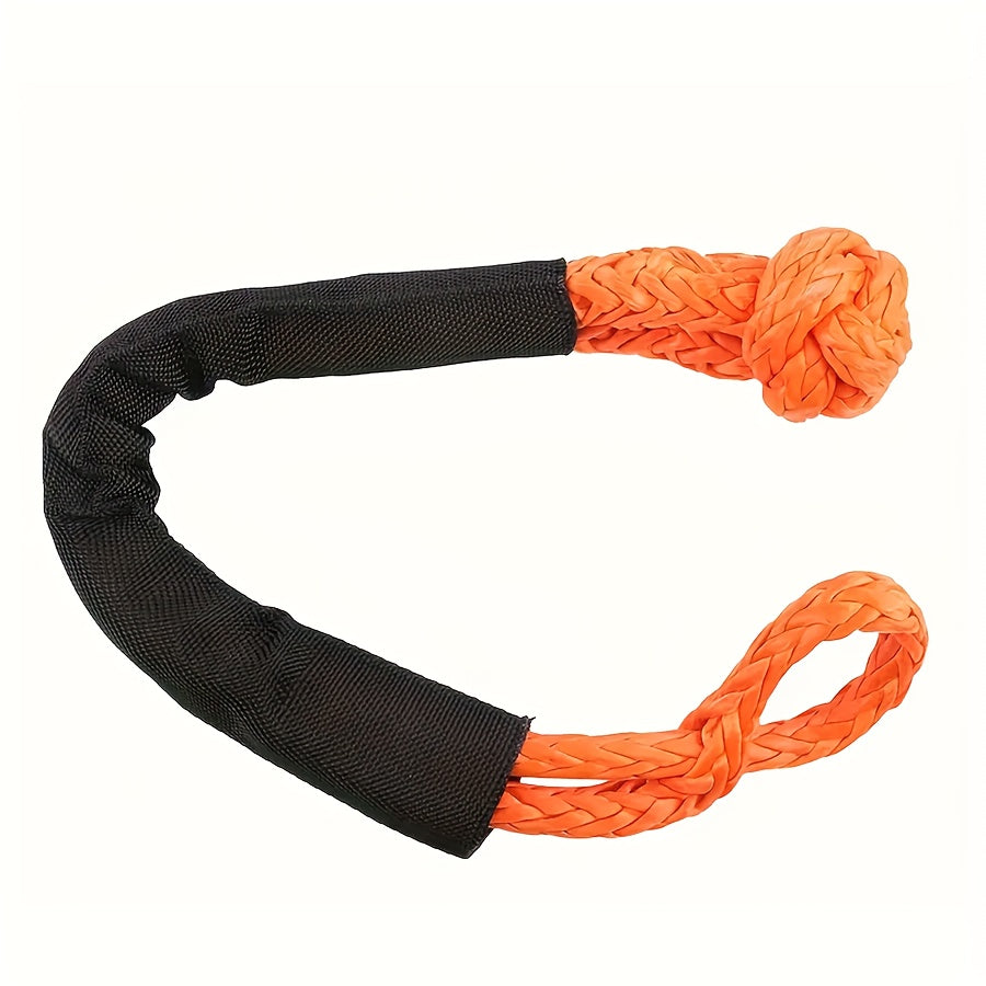 Flexible U-Hook Rope Trailer Hitch Durable PE Braided Universal Fit Tow Trailer Accessory