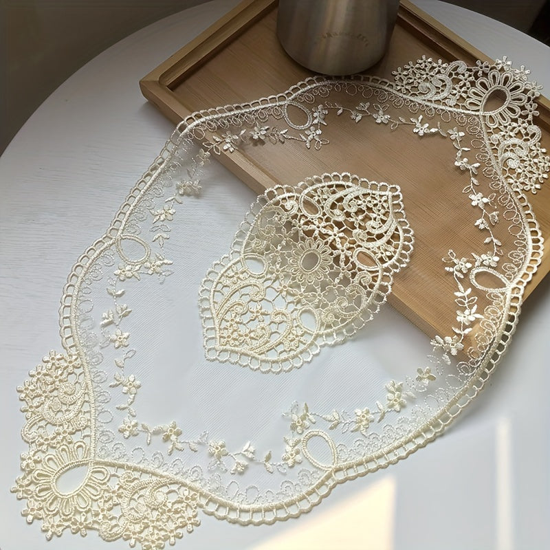 Lace Placemat for Dining Table Home Kitchen Decorative Tableware