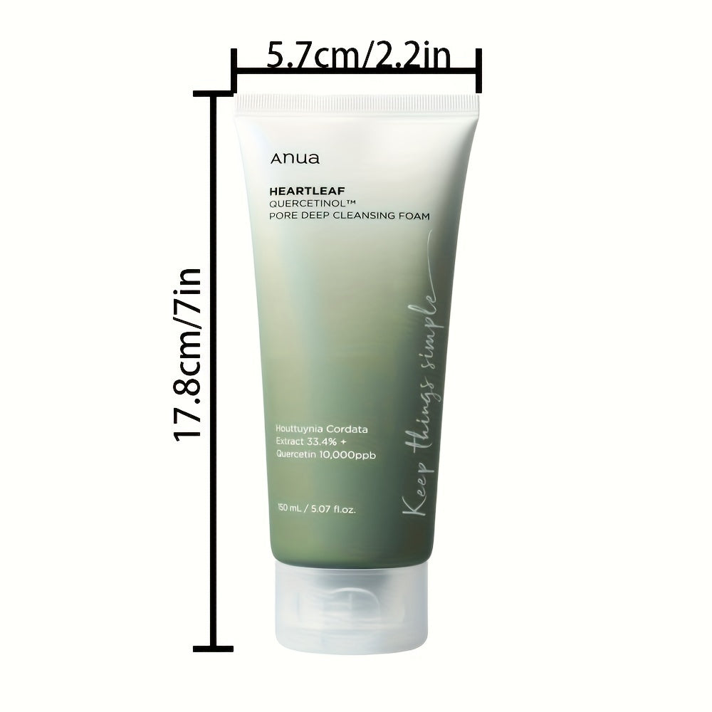 Espuma facial limpiadora unisex con ácido hialurónico y niacinamida 150ml