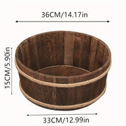 Wooden Baby Photography Props Bed with Baby Basin for Newborn Photos