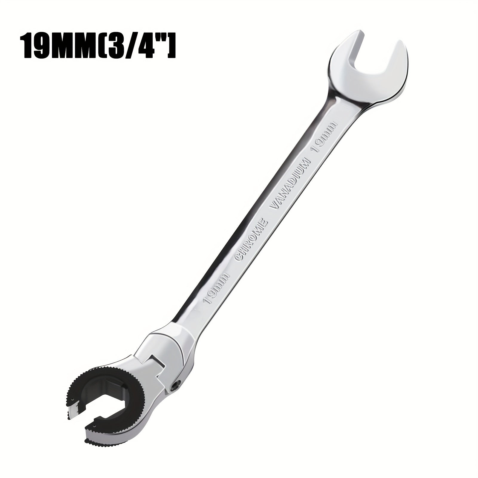 Ratchet kaliti to'plami Avtomobil tormoz, yonilg'i quvuri uchun ochiq-oydin, moslashuvchan bosh, 72 tish