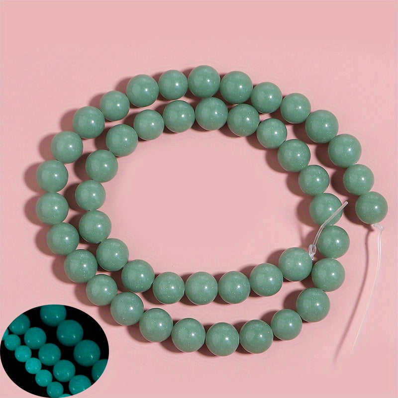 Malachite Green Natural Stone Beads Round 6/8/10mm for Jewelry Making and Bracelets