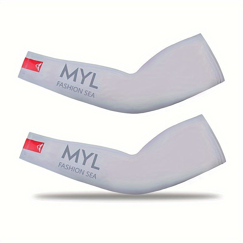 Мужские летние солнцезащитные рукава из вискозы для спорта, велоспорта, бега, рыбалки