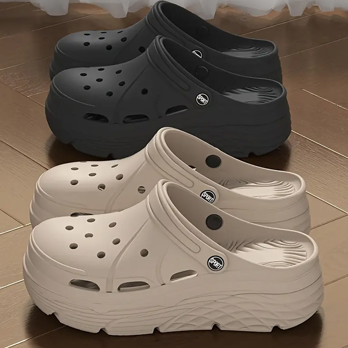 Women EVA Non-Slip Platform Shoes All-Season Casual Footwear