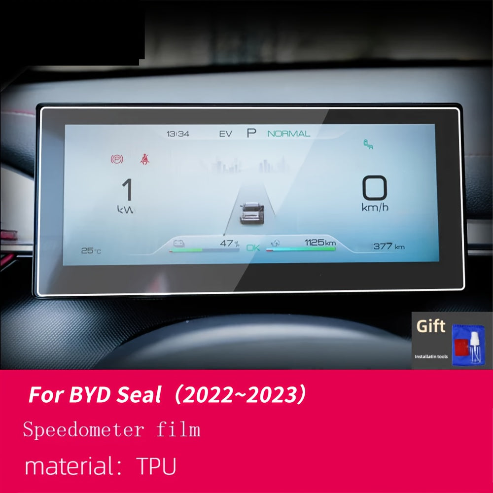 Película de interior precortada para tablero de coche, material TPU, resistente a arañazos y agua