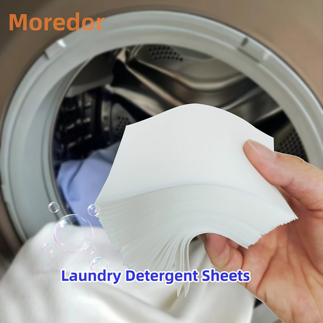 Plastiksiz kir yuvish uchun tozalash listlari Ekologik toza Gipoallergik 30/150/300 dona