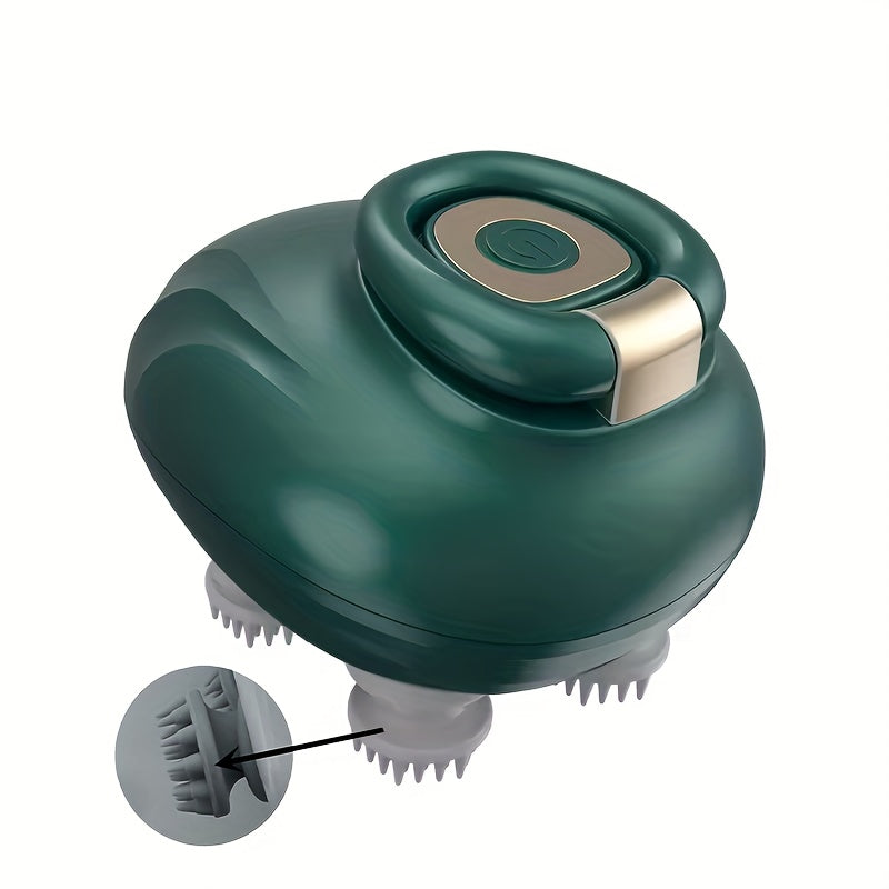 Portable Electric Scalp Massager with Moveable Claws Rechargeable Body Pressure Relief