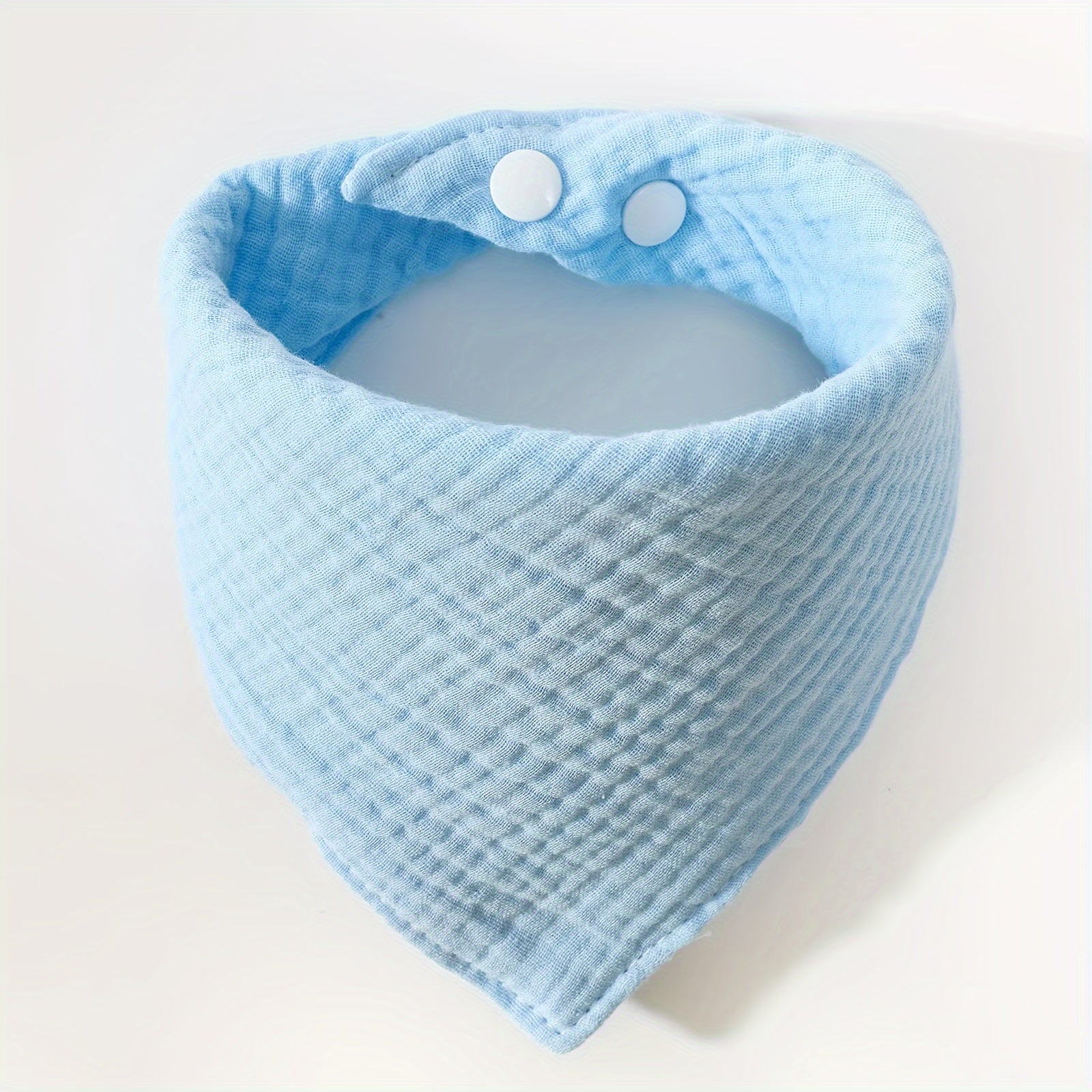 Baby Bibs Pack of 3 Muslin Gauze Bibs Soft and Luxurious for Newborns and Toddlers