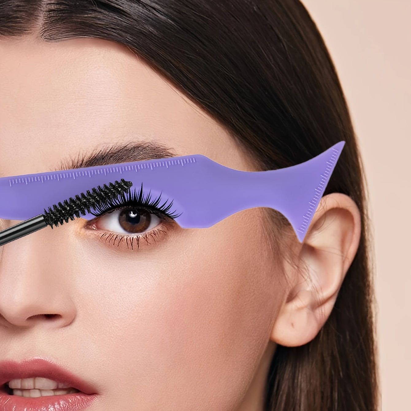 Qayta ishlatiladigan silikon makiyaj qoʻllanmasi, qosh, lab va koʻzoynak uchun