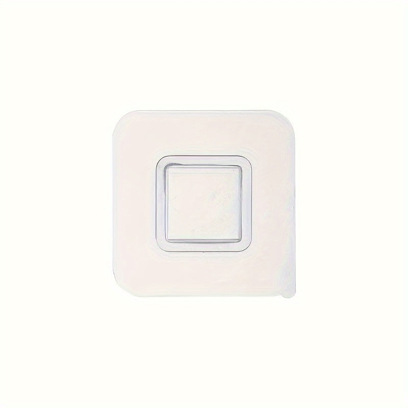 Waterproof Shower Phone Holder with 3 Clear Plastic Wall Hooks for Bathroom Kitchen