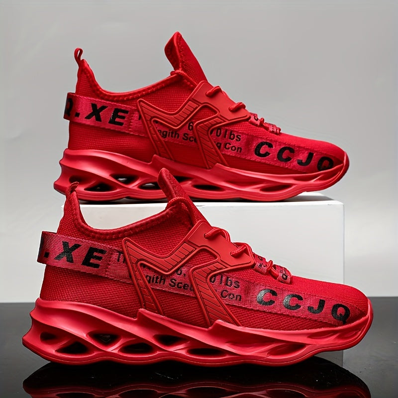 Мужские дышащие сетчатые кроссовки-слипоны на шнуровке для спорта и повседневной носки