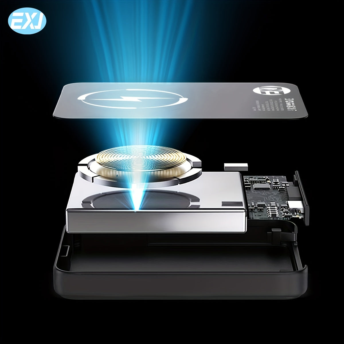 22.5W Magnetic Power Bank 10000mAh Wireless Portable Charger with USB-C MagSafe and PD Fast Charging