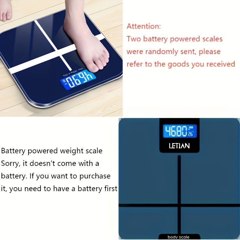 Katta ekran bilan zamonaviy Step-On raqamli hammom tarozi, oson vazn nazorati va aniq darhol o'qish uchun. Energiya tejovchi dizaynga ega.