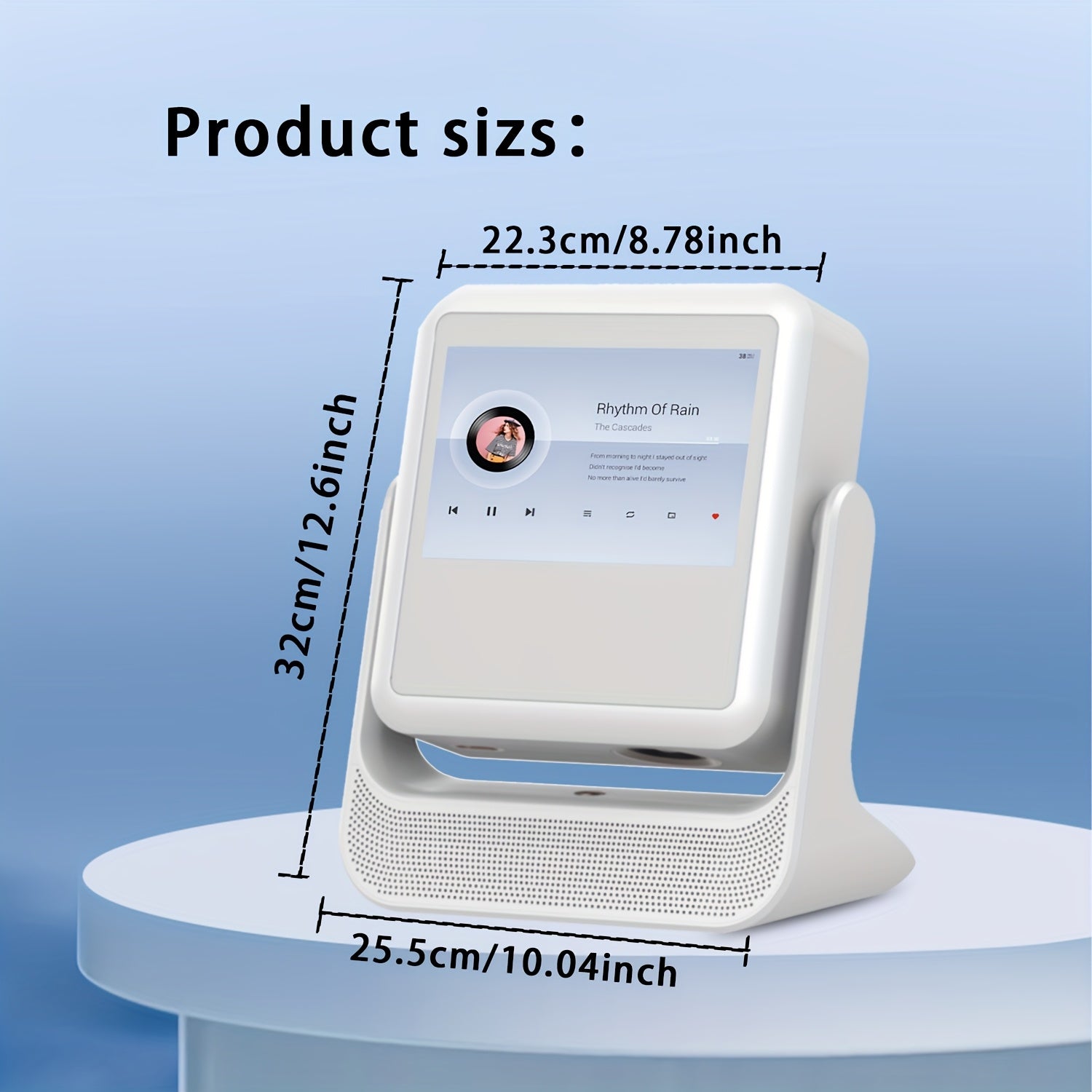 Proyector portátil de doble pantalla 4K 1080P Full HD Wi-Fi pantalla táctil