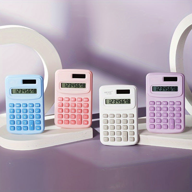 Мультяшный карманный калькулятор для школьных офисных советов с LED-дисплеем