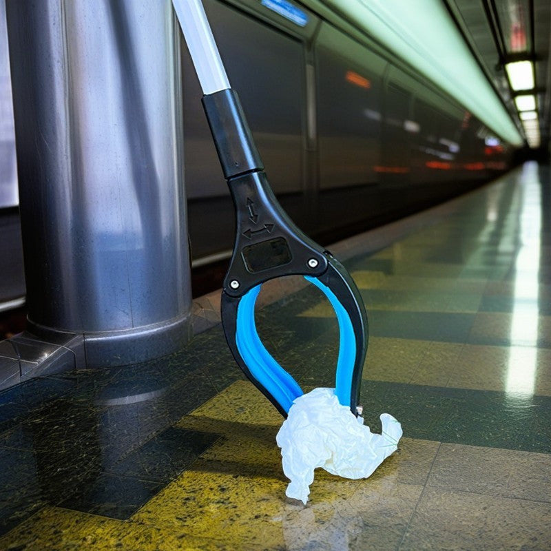 Magnitli chiqindilarni yig'uvchi, uzaytirilgan tutqich bilan, alyuminiy qotishmasi, chiqindi yig'uvchi