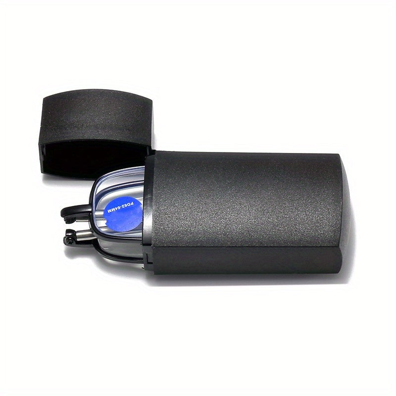 Компактные складные очки для чтения с встроенным светом и фильтром против синего света, овальный дизайн