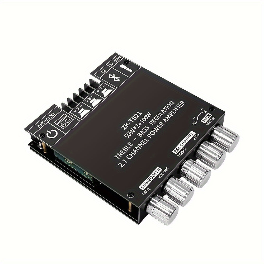 Wireless 2.1 Channel Digital Amplifier Module High Fidelity Subwoofer