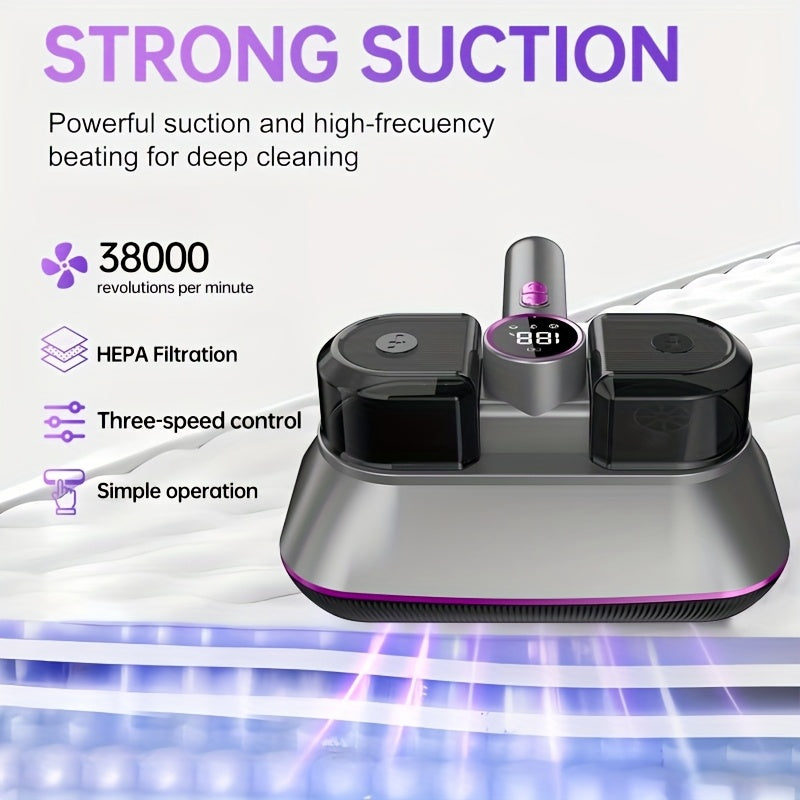 Handheld Vacuum Cleaner Rechargeable Battery USB Dual Use Quiet Powerful for Home Car Electronics Dusting