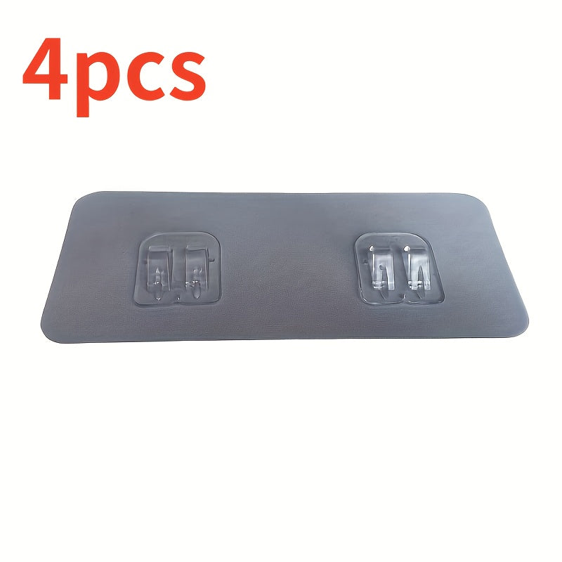 Organizador de ducha de pared para artículos de tocador con gancho adhesivo