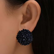 Women's Geometric Round Stud Earrings for Parties Travel Gift Set