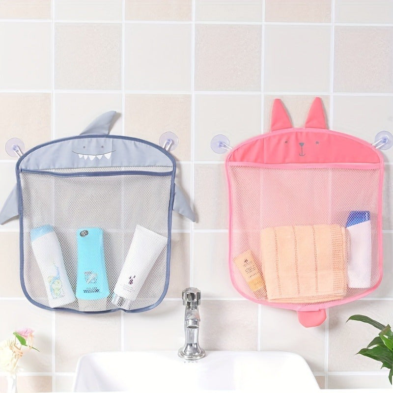 Hanging Bathroom Storage Baskets for Toys and Essentials, Space Saving Organizer
