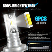 LED Headlight Bulb 6000K White 18000LM 60W Canbus 5530 Chip
