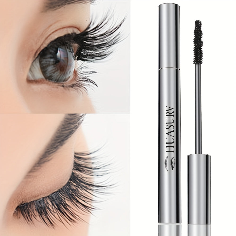 Máscara de pestañas impermeable para mujer, rizado largo, voluminizador, negro, extensión de pestañas