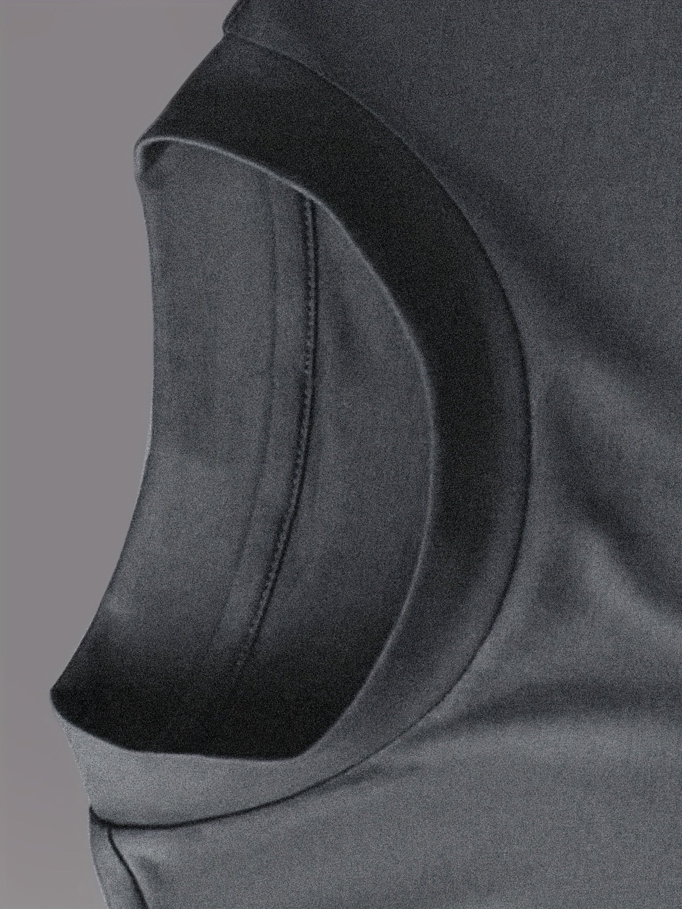 Men's Slim Fit Short Sleeve T Shirt with Stand Collar for Outdoor Gym Layering