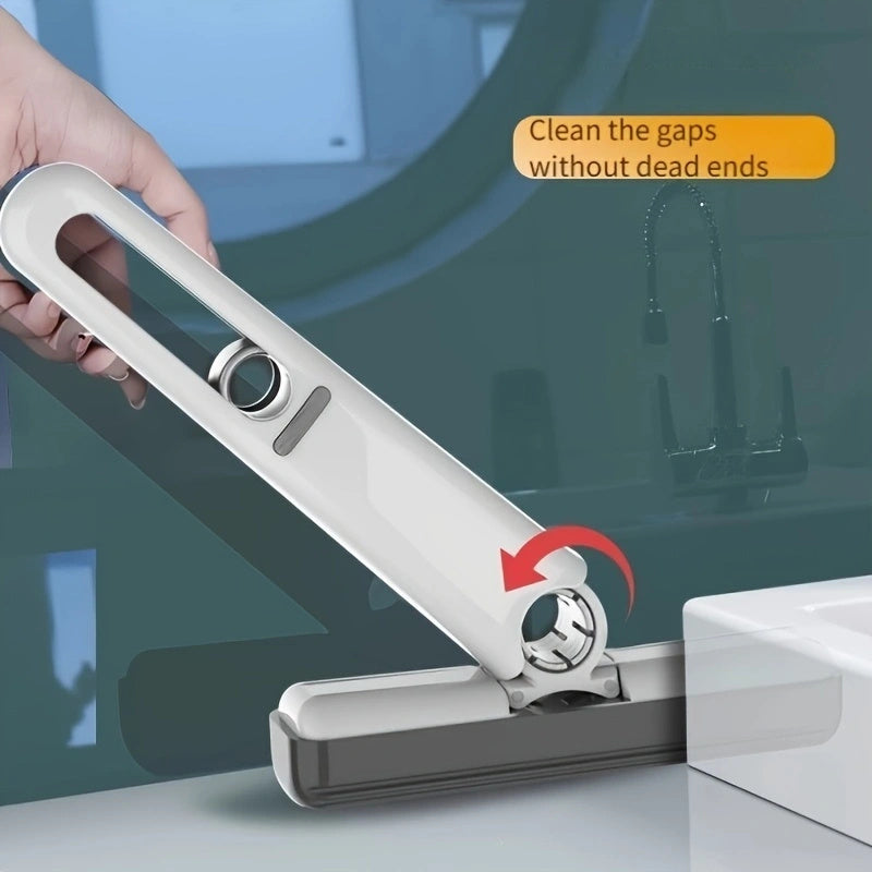 Не требуется электричество для этого инструмента для уборки из микрофибры с абсорбирующей губкой для гостиной, спальни, ванной, кухни, автомобиля - маленький ручной веник для домашнего использования.