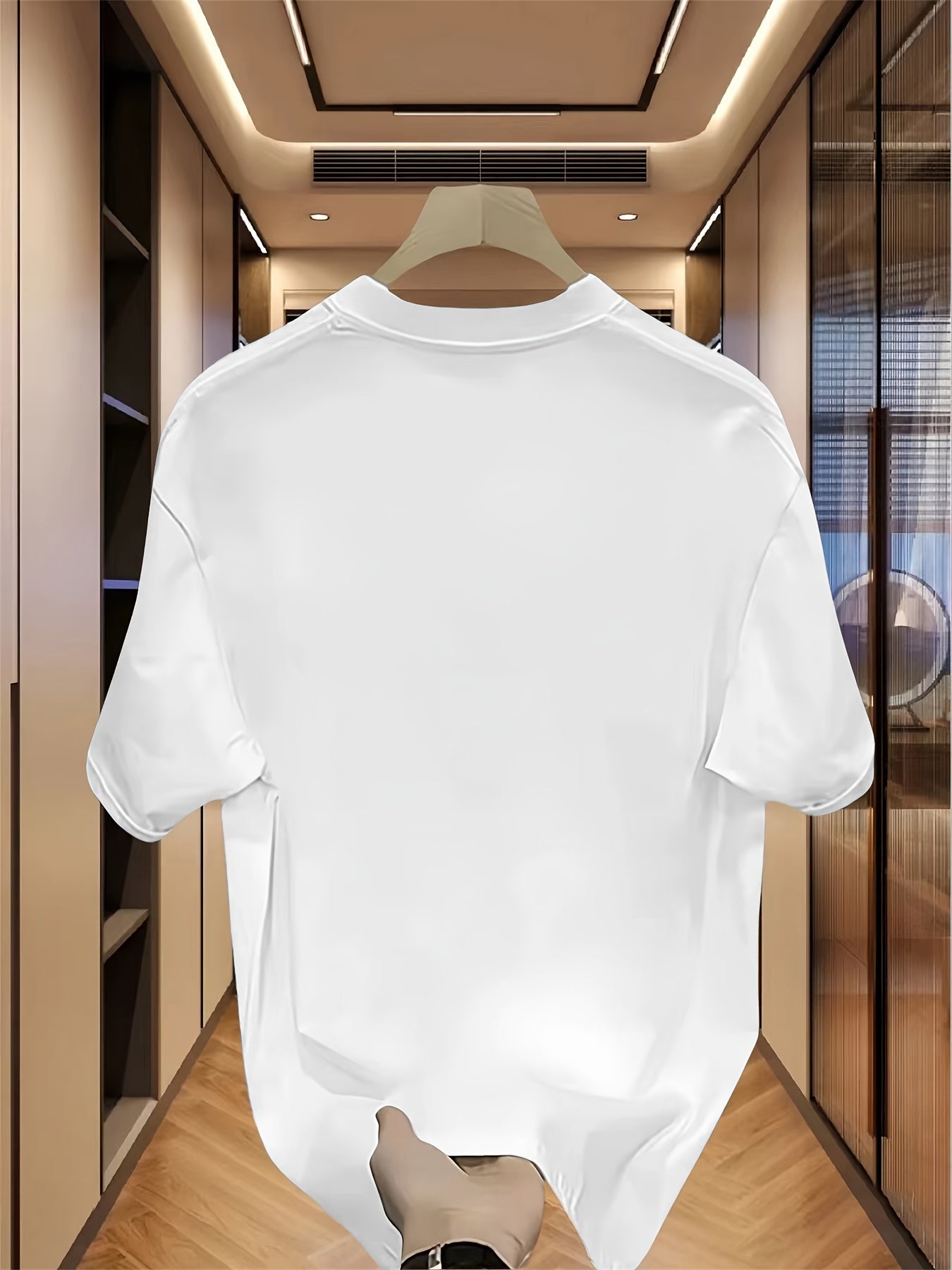 Unisex Summer Polyester Crew Neck T-Shirt with "Face The Future" Print