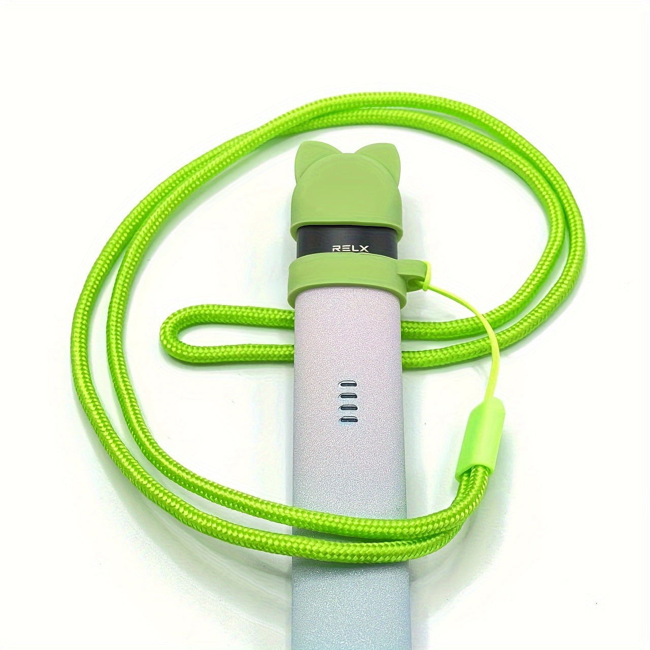 Cute Bunny Silicone Dust Cap Universal Fit Durable Accessory with Lanyard