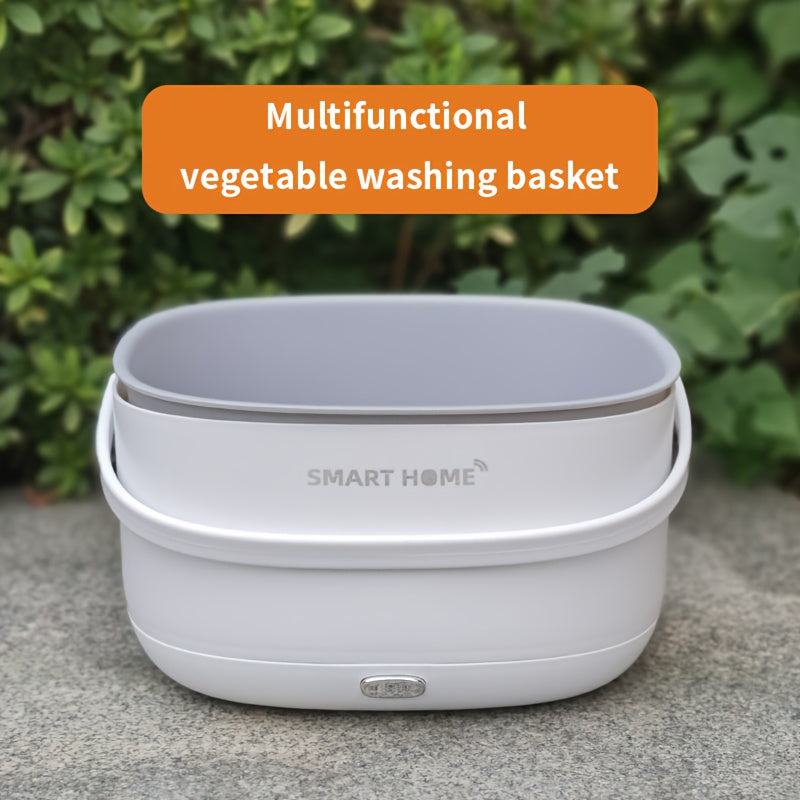 Meva va sabzavotlarni tozalash qurilmasi, ko‘p funksiyali tozalash mashinasi, portativ va avtomatik, batareyalar talab qilinmaydi