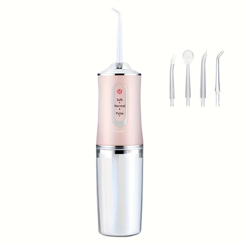 Electric Toothbrush with Oral Irrigator and Orthodontic Cleaning Device Rechargeable Lithium Battery