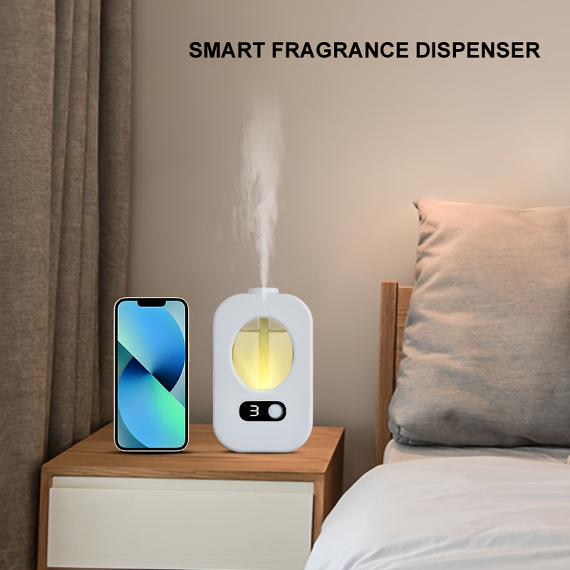 USB Rechargeable Aromatherapy Diffuser Humidifier with Nightlight for Rooms Office Bathroom