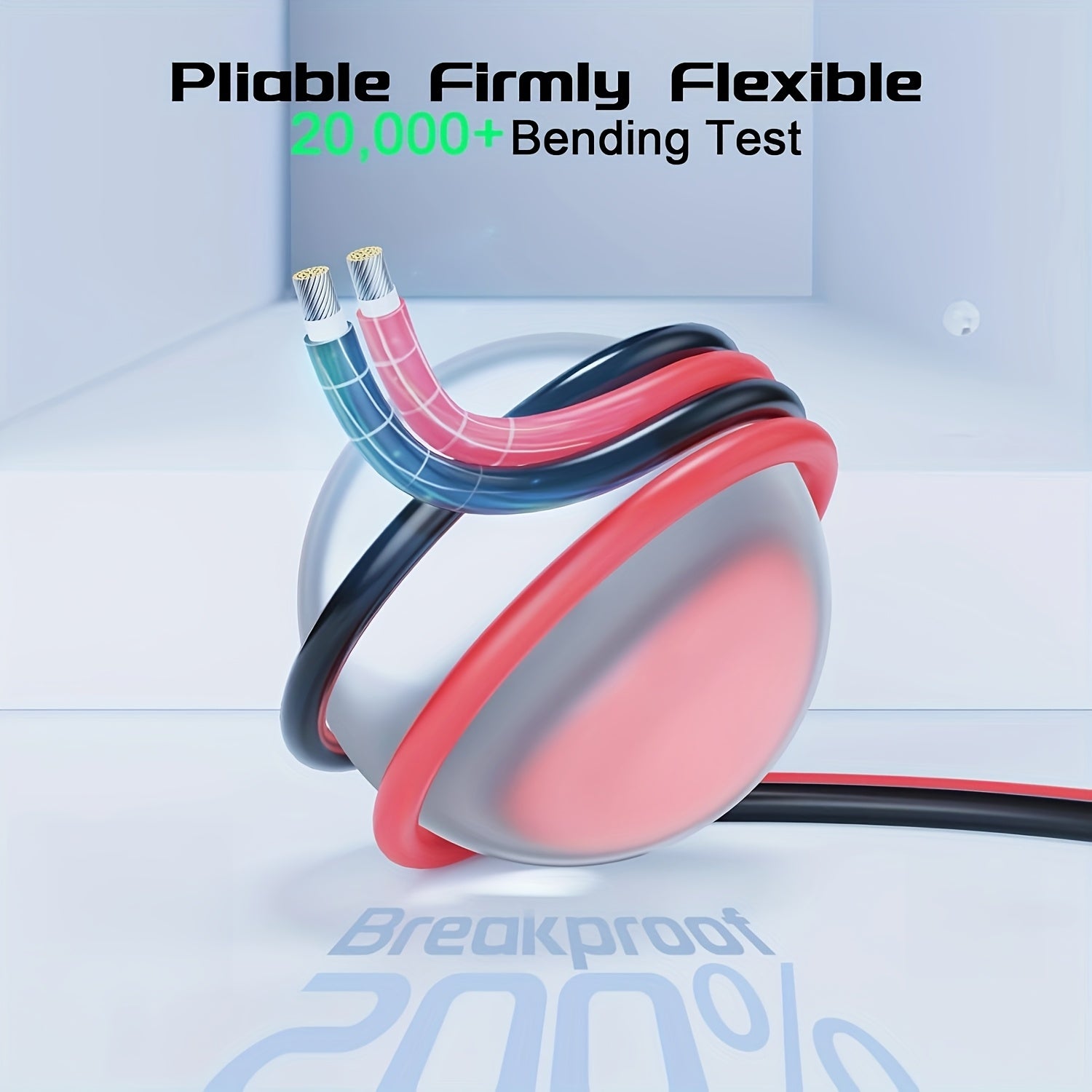 AXOTEN Quyosh Paneli Kengaytirish Kabeli To'plami, 30.48m, 10AWG Qoplangan Mis, Ikki Voltli 110V/220V, Tashqi, Avtomobil, RV, Qayiq, Amerika Seriyali Transport Vositalari uchun - Qora va Qizil Kombinatsiya To'plami, Batareyasiz