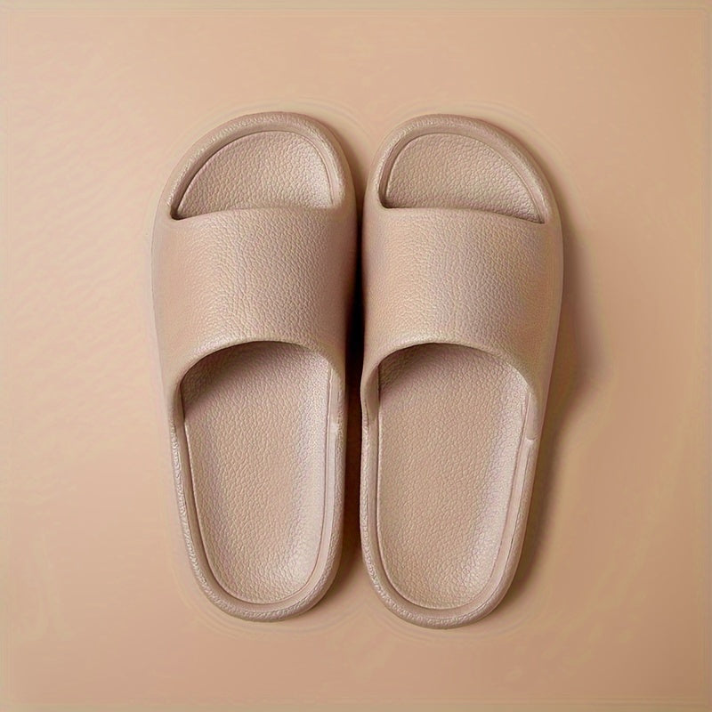 Women's EVA Slide Sandals Solid Color Open Toe Indoor Outdoor