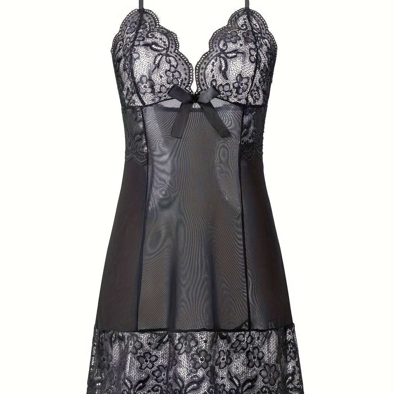 Ayollar uchun dantel va to'radan yasalgan tunika, uyda kiyish uchun ideal.