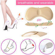 Uniseks Foam yuqori qadamli orqa qismi qulaylik yostiqlari TPU materiallari 1 ta paket, 10 dona