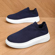 Men's Breathable Slip-On Sneakers for Casual and All-Season Wear