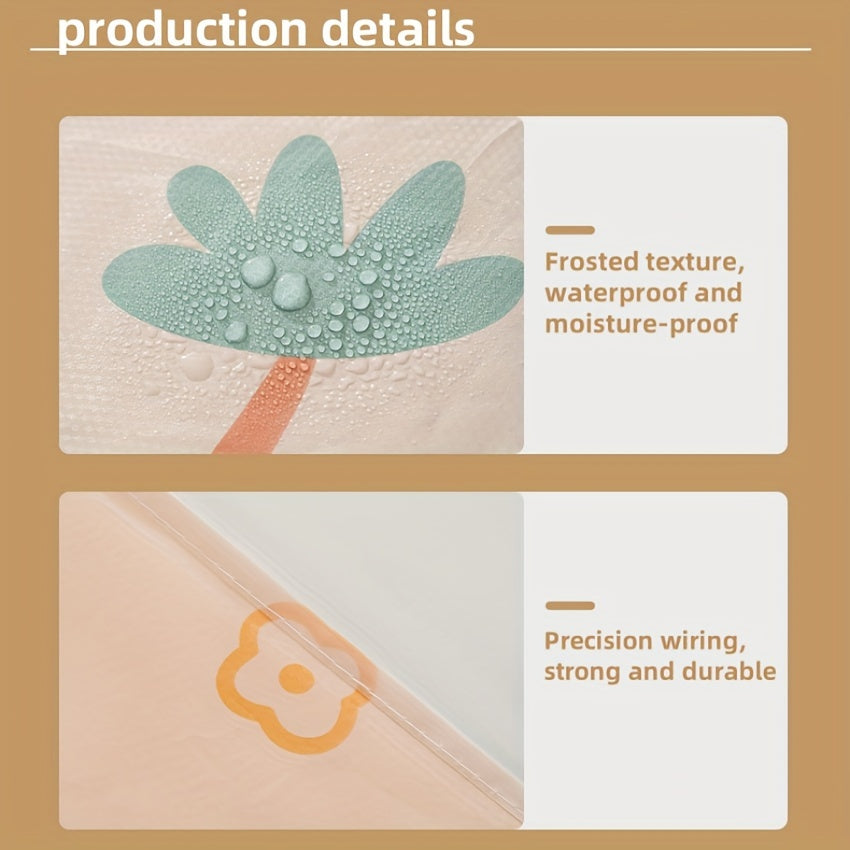 Waterproof Plastic Cover for Washing Machines with Side and Top Openings Commercial Use