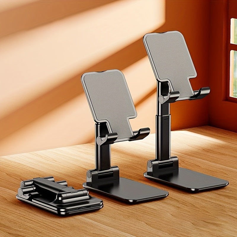 Foldable ABS Phone Stand for Desktop and Multi-Functional Use