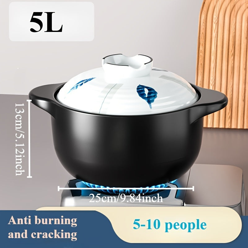 Японский казан Shamrock Design 4.5л 5л 6л, совместимый с индукцией и газом, горячий горшок