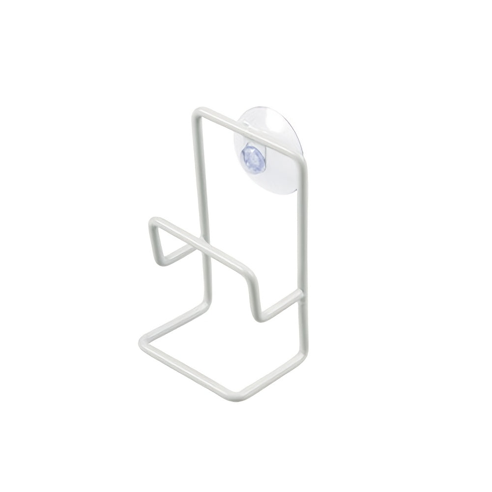 Contemporary Metal Wall-Mounted Sponge Holder Kitchen Sink Storage Durable