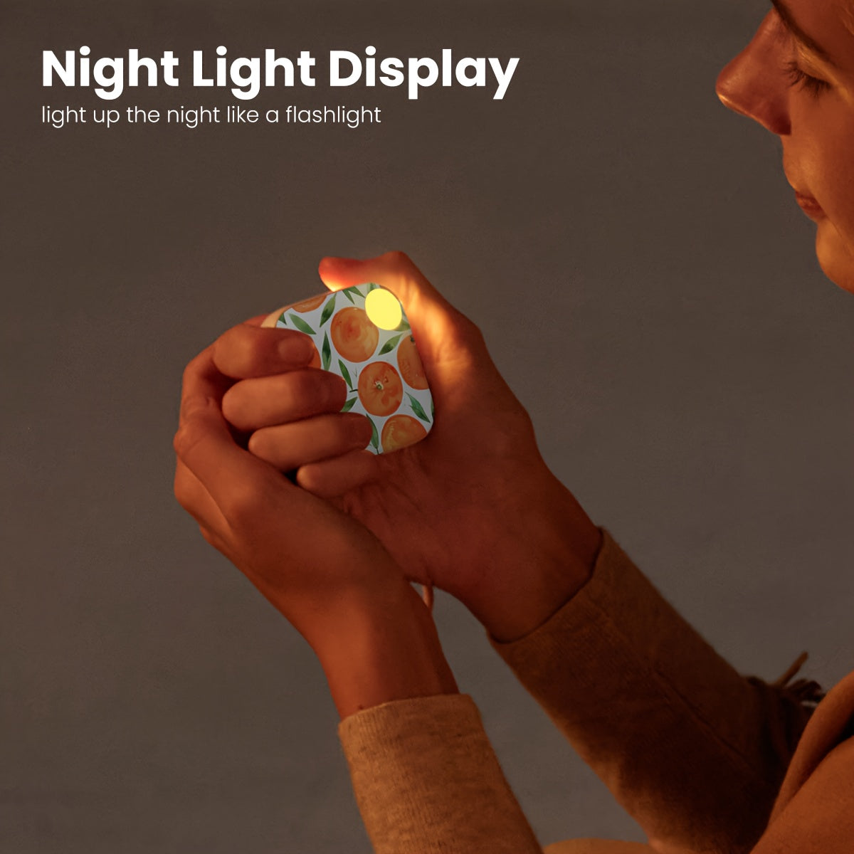 Rechargeable Hand Warmer Portable Pocket Heater Dual-Sided USB Charging