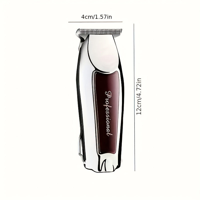Cordless Men’s Hair Clipper with USB Rechargeable Lithium Battery and Multi-Function Trimming