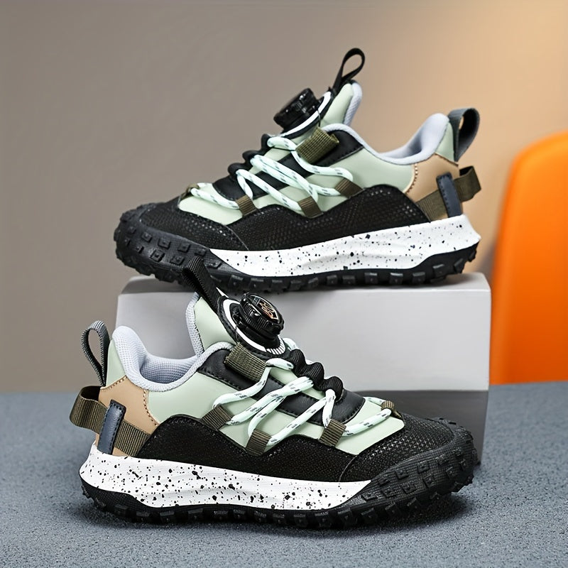 Детские повседневные спортивные кроссовки для мальчиков и девочек, осень-зима, низкий топ, подошва из ТПР