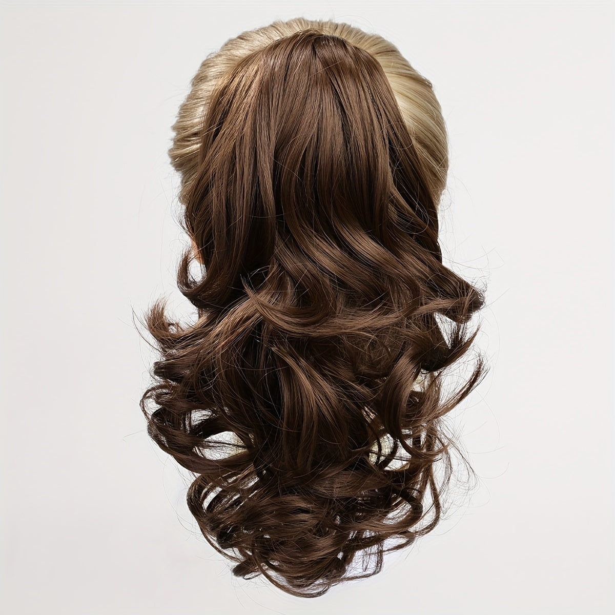 Women's Loose Wave Ponytail Wig 12 Inch High-Temperature Fiber Easy to Style