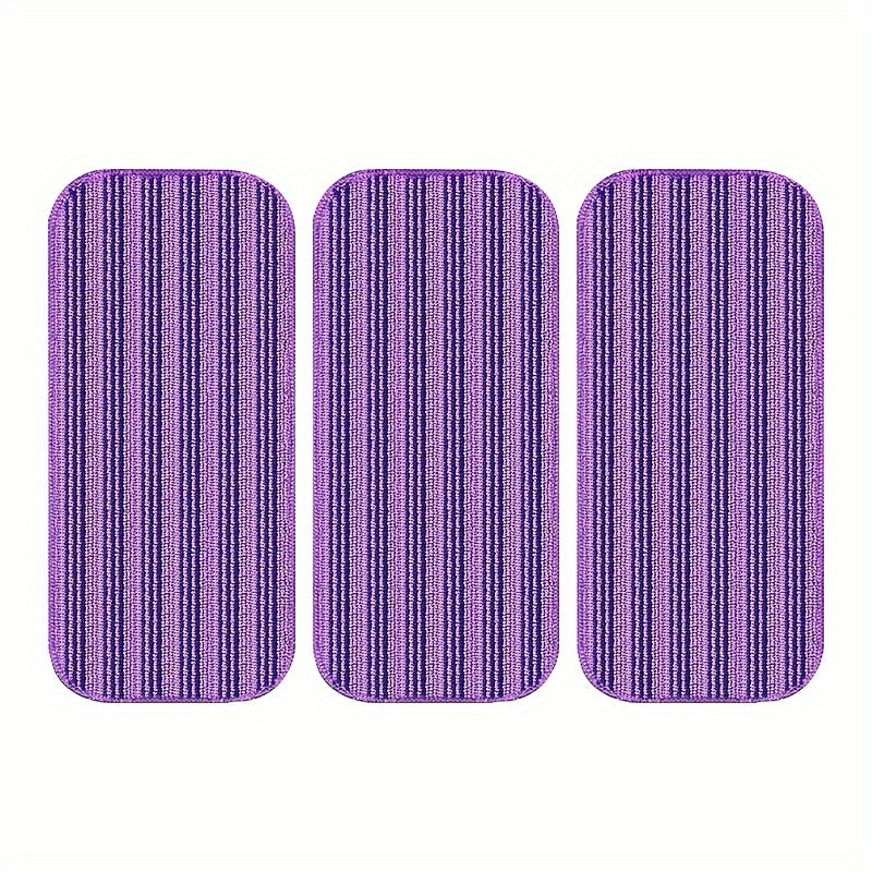 12-Inch Microfiber Mop Pads for Wet and Dry Surface Cleaning