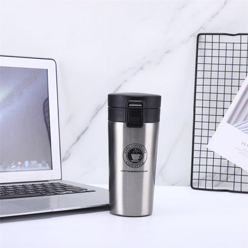 Insulated Travel Mug Stainless Steel Vacuum Cup for Hot and Cold Drinks